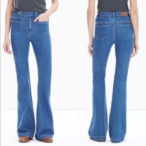 Madewell Flare denim